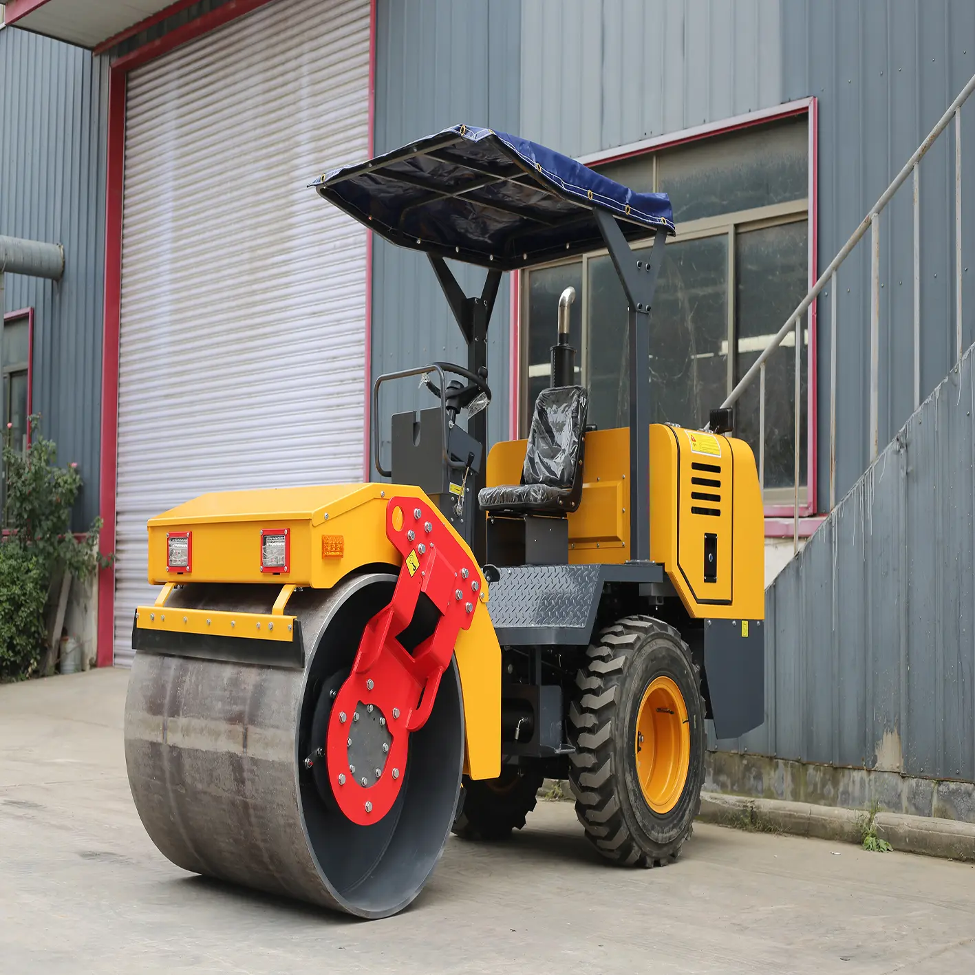 3.5 ton single steel wheel roller SN-3500 - Image 4