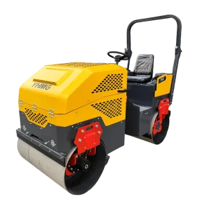 2 ton fully hydraulic double steel wheel roller SN-1000
