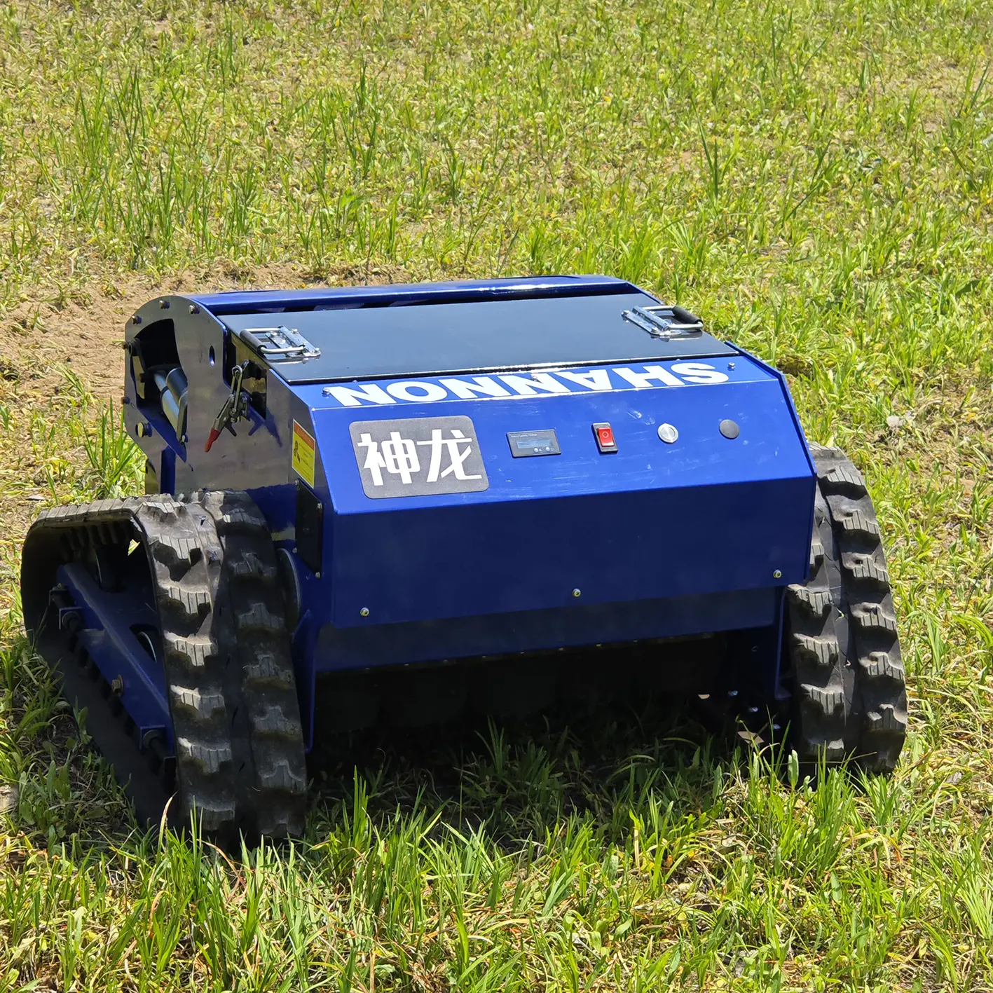 Remote Control Rechargeable Lawn Mower 550IEC-Robotic Lawn Helper - Image 2
