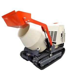 750kg Auto-loading multifunctional mini track concrete mixer SN-750
