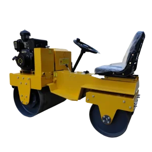 Small ride-on air-cooled roller